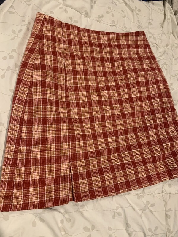 Brandy Melville Plaid Mini  Skirt Size Small  