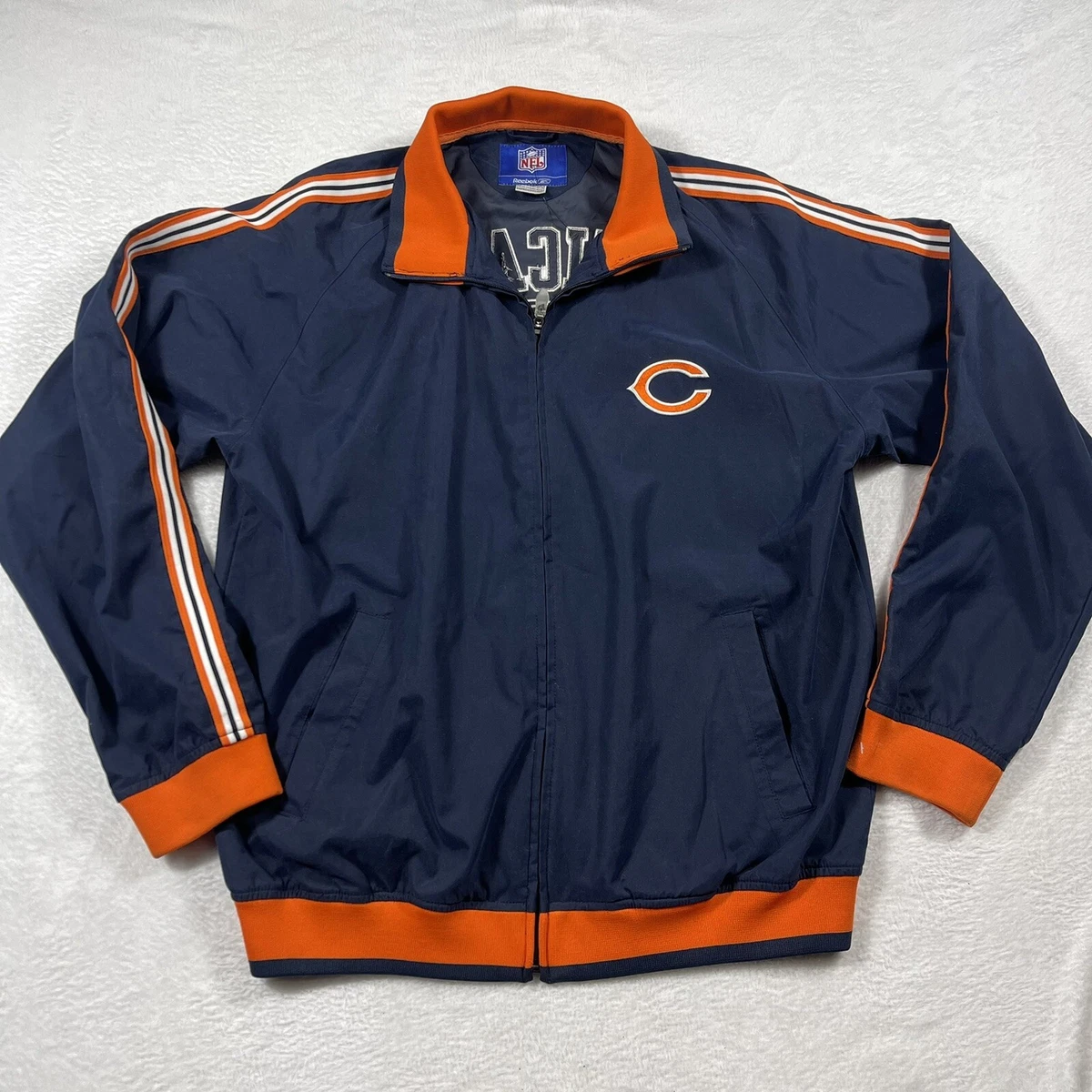 ウォームアップウェア NFL Reebok Chicago Bears cottonjacket XL