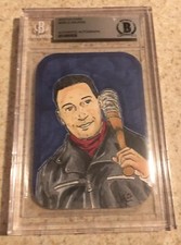 Derek Jeter Negan Walking Dead Original Art Sketch Card Yankees Beckett BAS 1/1