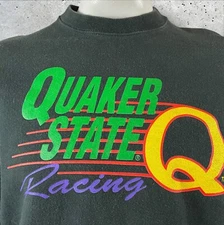 Vintage Quaker State Racing Sweatshirt Men’s XL 90s 80s USA Crewneck T15