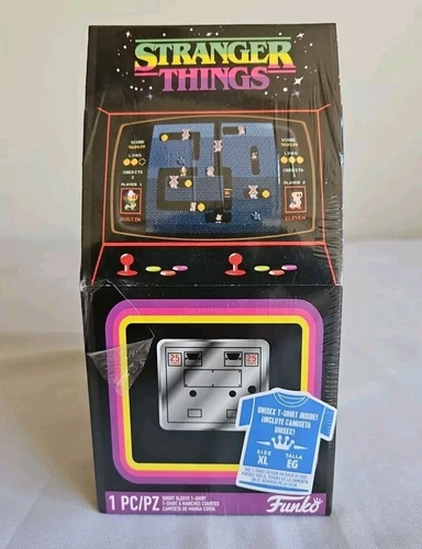 Stranger Things Funko Limited Edition T-shirt Arcade Box Tee Size Extra Large