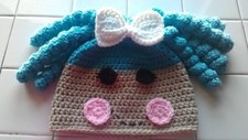 Hand Crochet Hat LaLaLoopsy Doll Hat- Any Size