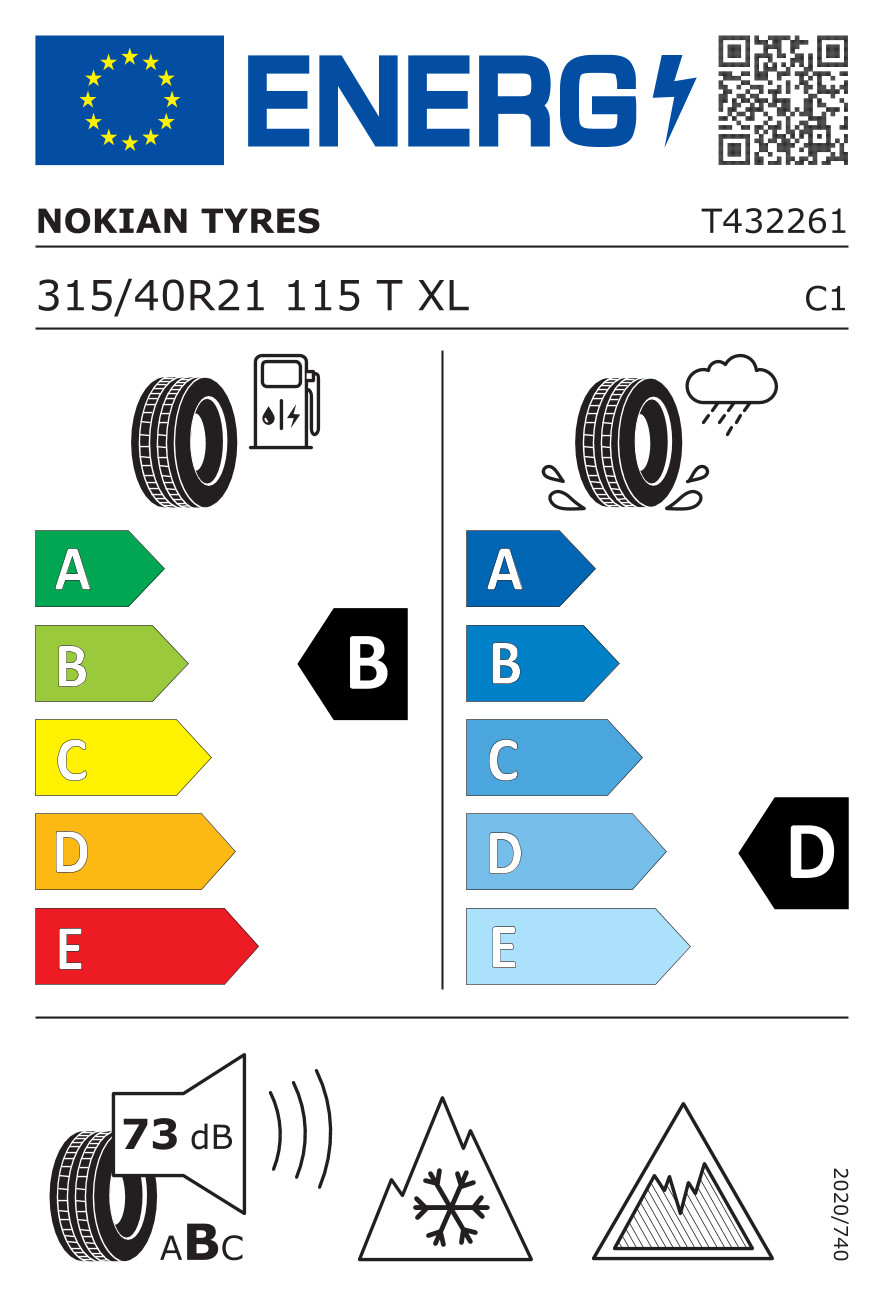 Pneu Nokian Hakkapeliitta R5 SUV 315/40 R21 pour rouler en toute sérénité vers les stations