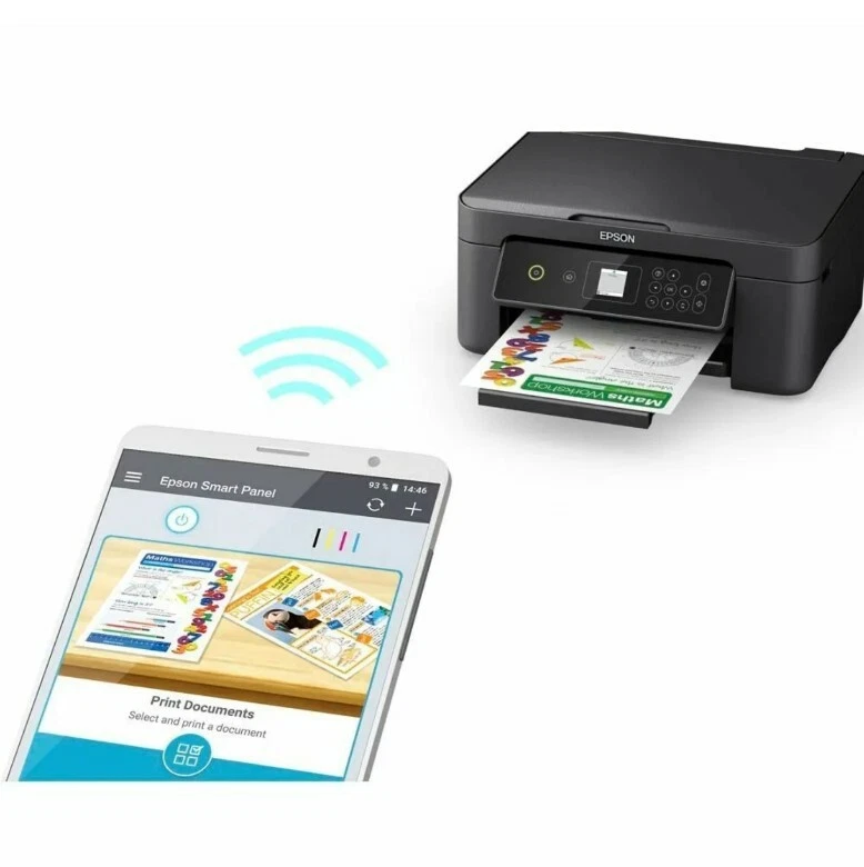 Epson Printer Expression Home XP-3200 All-in-One Colour Inkjet Wifi - Black - Image 4 of 4
