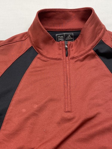 Adidas Sweatshirt Mens Medium Burgundy 
