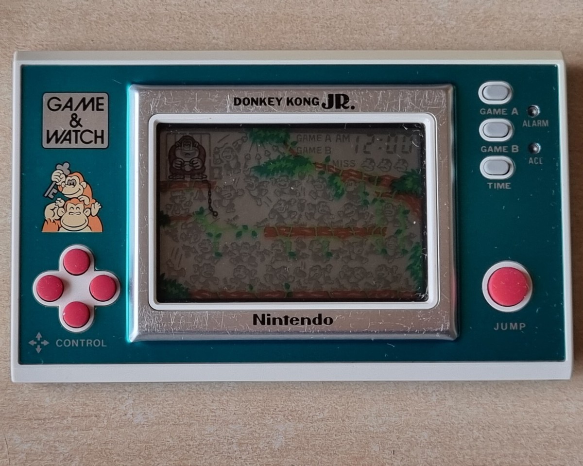 NINTENDO GAME & WATCH : DONKEY KONG JR. ( DJ-101 ) 1982 (SEE 28