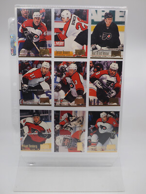 Fleer Ultra 1994 - NHL - Philadelphia Flyers - 9 x Sammelkarten