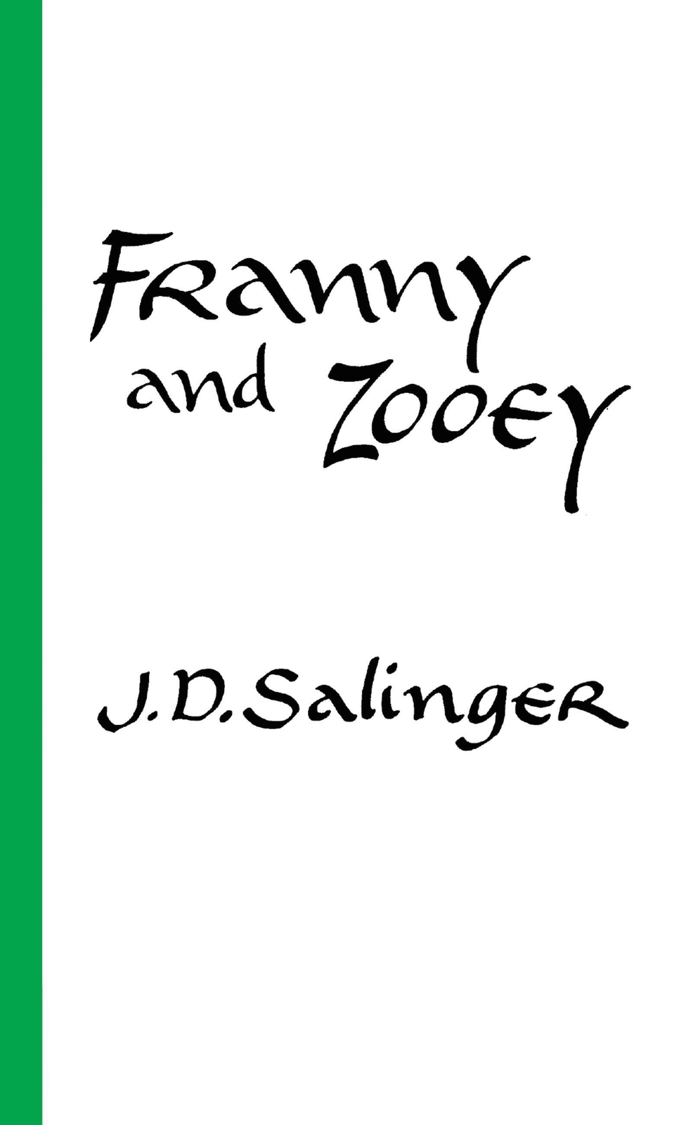 Thumbnail - Franny And Zooey | Jerome D. Salinger | Taschenbuch | 202 S. |