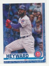 2019 Topps Jayson Heyward Mini Blue 04/10