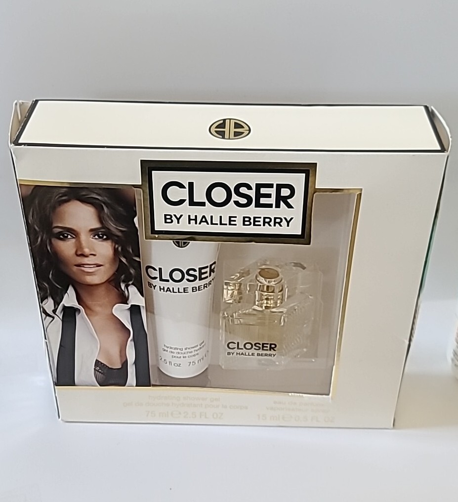 CLOSER Perfume By HALLE BERRY 0.5 oz Eau de Parfum 2 PIECES Gift