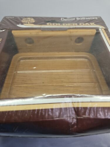 Franklin Brass Golden Oak Vtg Decor Bathware Soap Dish with Tray Wall Mount USA - Picture 10 of 12