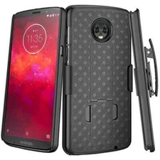 Rome Tech Motorola Moto Z3 / Moto Z3 Play Belt Clip Holster Phone Case