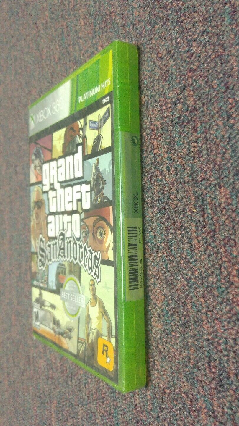 Grand Theft Auto: San Andreas, Rockstar Games, Xbox 360, 710425495649 