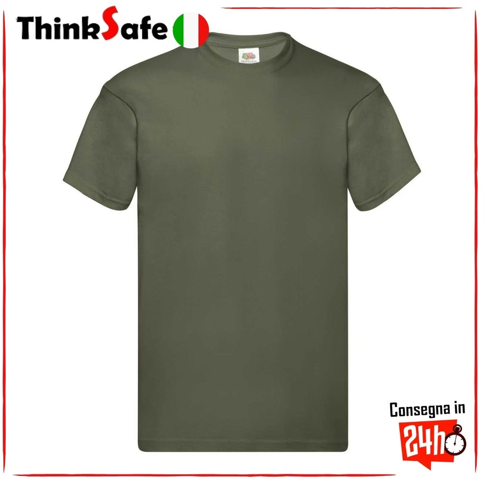 T-Shirt Fruit Of The Loom in Cotone - Immagine 4 di 4