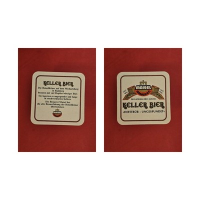 Maisel Bamberg Cellar Beer The Benedictines on the... Brewery Beer Mat