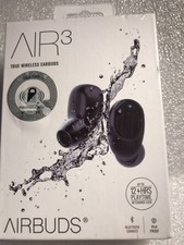 Air3 Airbuds True Wireless Earbuds Sealed  Water Resistant 12Hrs Playtime NEW