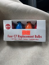 Four c7 replacement bulb