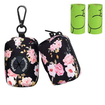#ad #ad Petmolico Dog Poop Bag Holder Leash Attachment Waste Bag Dispenser Zippered ... $20.71