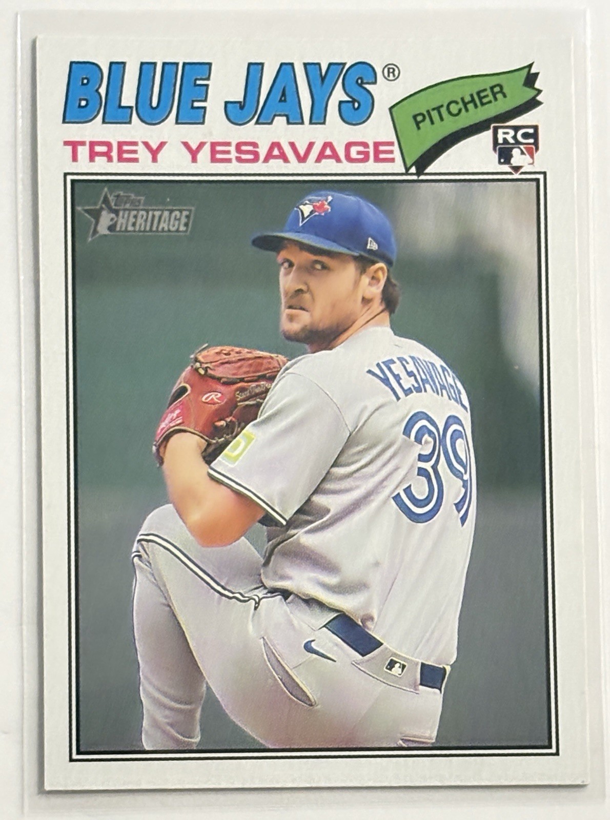 2026 Topps Heritage - Trey Yesavage #245 (RC)