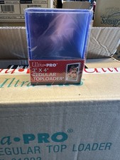 CASE of 40 packs of Ultra PRO 3" x 4" Regular Toploader - 25 Pack