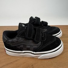 New NIB Little Kids Vans Brooklyn Ls V Skateboarding Sneakers Shoes 7 C