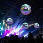 Yescom 32" Big Shinny Inflatable Mirror Ball Reusable Wedding Event Iridescent — photo 5