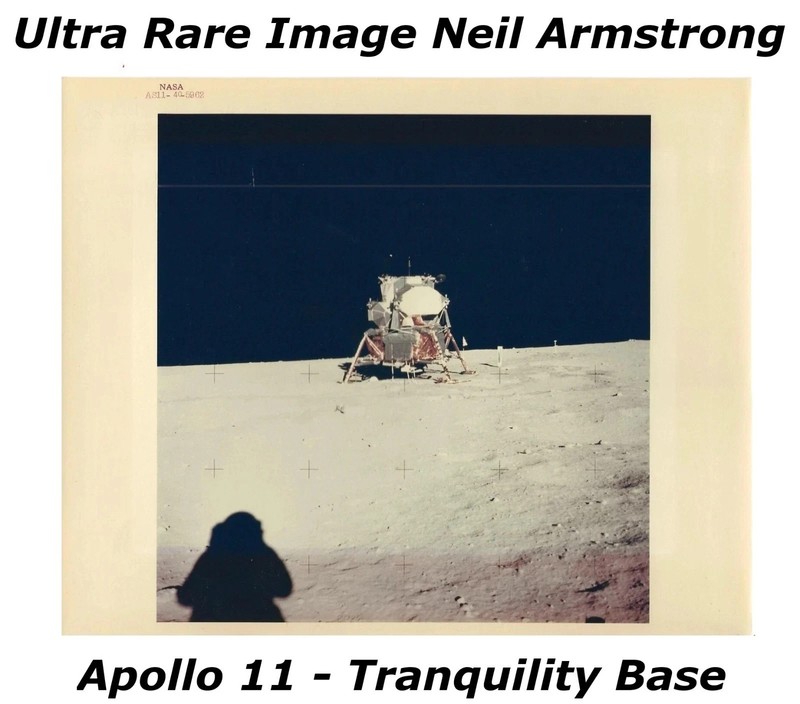 Apollo 11 NASA Original Type 1 Photograph A Kodak Paper RARE Neil Armstrong
