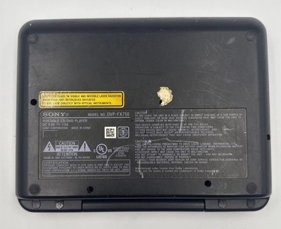 Sony DVP-FX750 Portable DVD Player with Screen (7