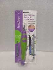 FloraCraft Floral FōM Knife 3 Piece Blade Set (4 piece) Purple/Green [B62]