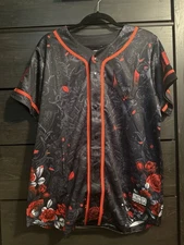 Sullivan King Lost Lands 2025 Jersey Size Medium New Red Black Excision EDM