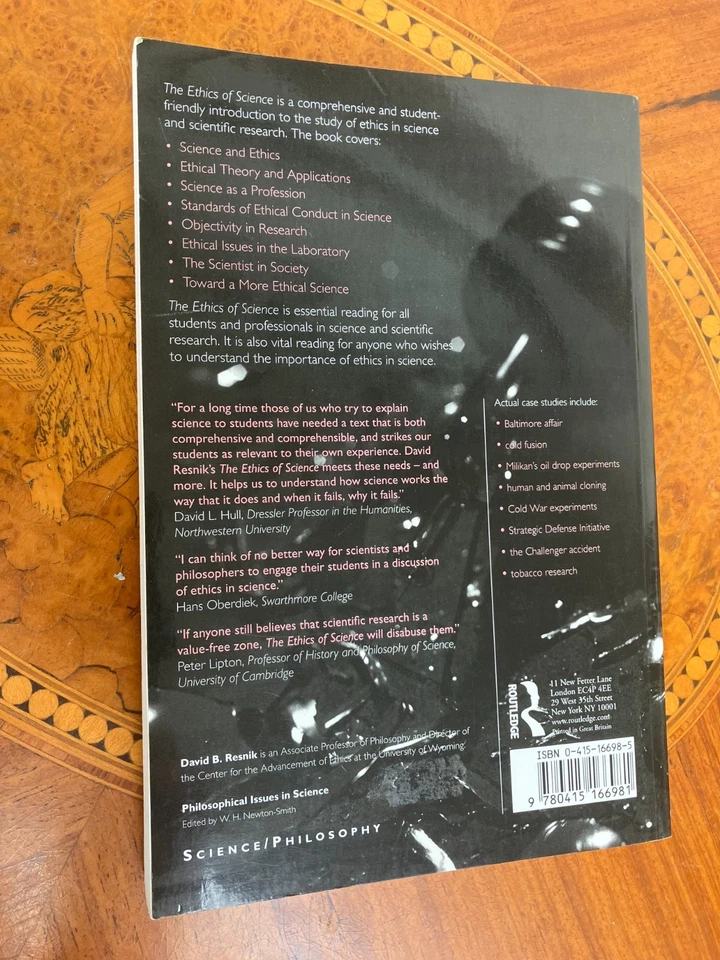 Philosophical Issues in Science Ser.: Ethics of Science : An Introduction by... - Image 3 of 3