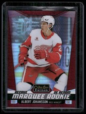 2024-25 O-Pee-Chee Platinum #286 Albert Johansson Red Prism #/199