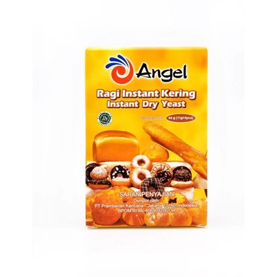 Angel Instant Dried Yeast For Fresh Baking Bakery Bread Bakers 4 sachets