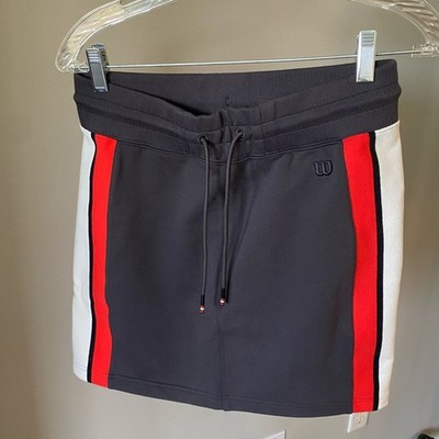 NWT Wilson Skirt | In-Bounds Skirt Black Striped-Size M