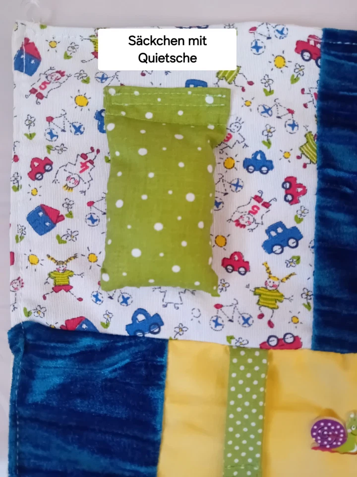 Nesteldecke f. demenzkranke Senioren Weihnachts- Geburtstagsgeschenk, Handarbeit - Bild 3 von 4