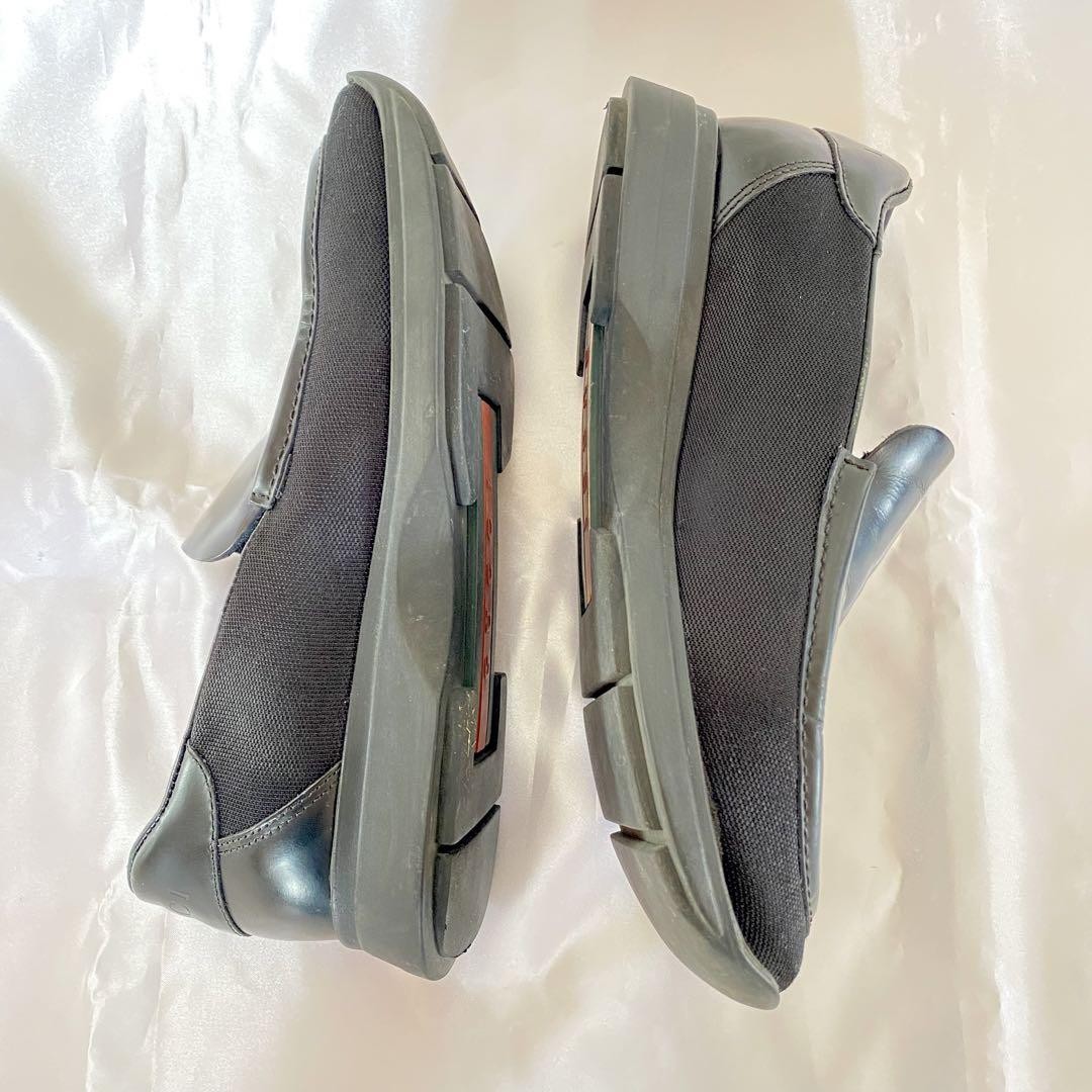 Gucci Loafers Shoes Black Leather Size 36 US About6 Women thumbnail 7