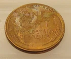 1951  Lincoln Wheat Cent Uncirculated Nice Color Original Coin #1206 ~ 9