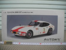 New Unopened Autoart 1 18 Scale 86715 Toyota 2000 GT 1 24Hrs Fuji 1967 AUTOart M