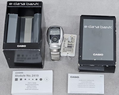 Casio and Data Bank EDB-201 Watch
