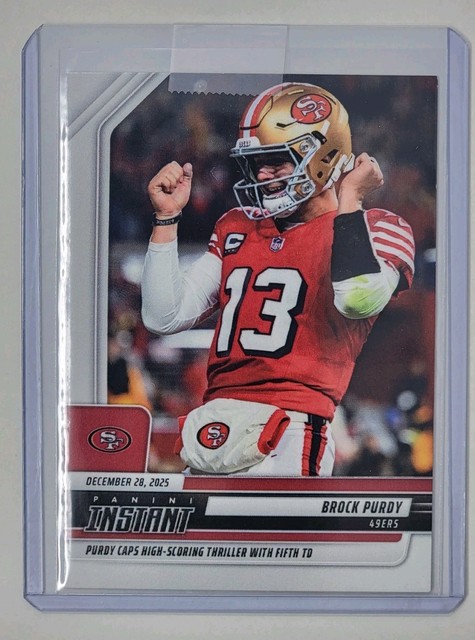 2025-26 Panini Instant NFL #391 Brock Purdy San Francisco 49ers
