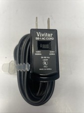 Vintage VIVITAR SB-1 AC Power Cord Fits 152/252/253 Electronic Flash