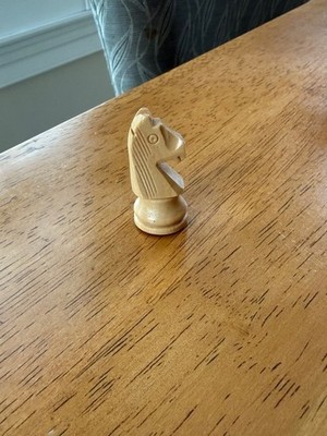 Square Off Grand Kingdom Replacement Chess Piece - Off White Knight