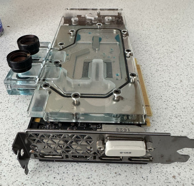 NVIDIA GeForce GTX 1080 Ti Founders Edition 11GB GDDR5X w/ WaterBlock Tested GPU