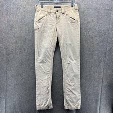 Ralph Lauren Pants Womens 4 Beige Corduroy Straight Equestrian Khakis Riding VTG