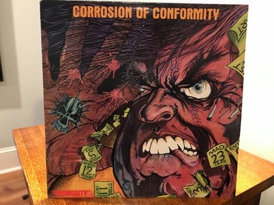 CORROSION OF CONFORMITY ANIMOSITY DEATH RECORDS 1985 1ST PRESS