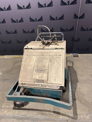TENNANT 186 Propane Walk Behind Power Sweeper USED AS IS