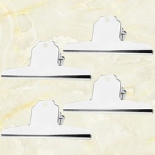 4 Pcs Papers Clips Small Sturdy for Office Supplies Binder Large