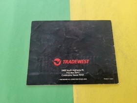 Nes - Double Dragon Nintendo Booklet Manual Only