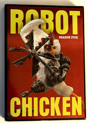 Robot Chicken Season Five DVD Adult Swim 2011 TV  Animation Comedy Seth Green