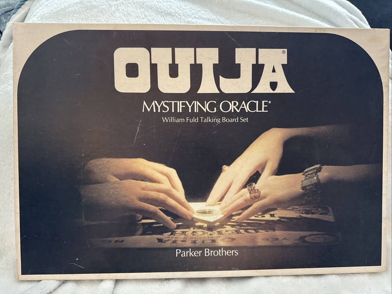 Parker Brothers Vintage Ouija Mystifying Oracle Board Game  1972